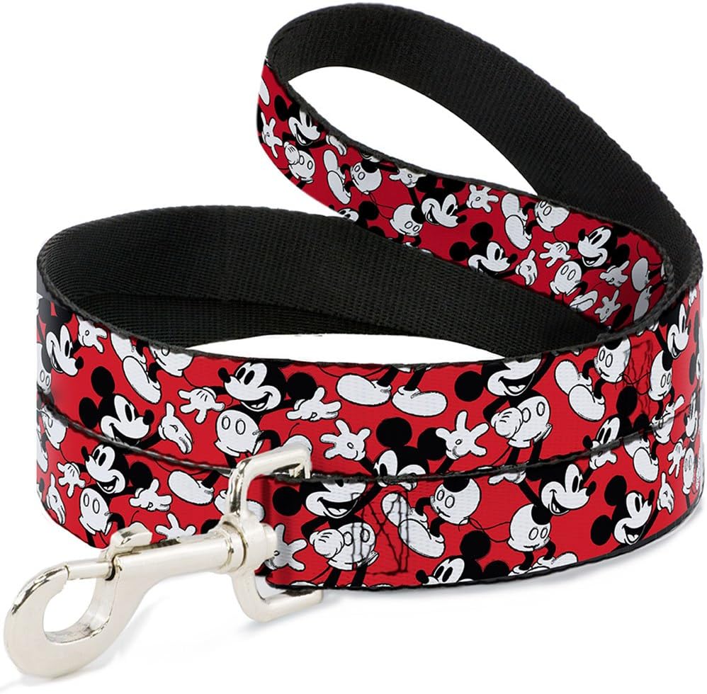 mickey mouse dog collar and leash