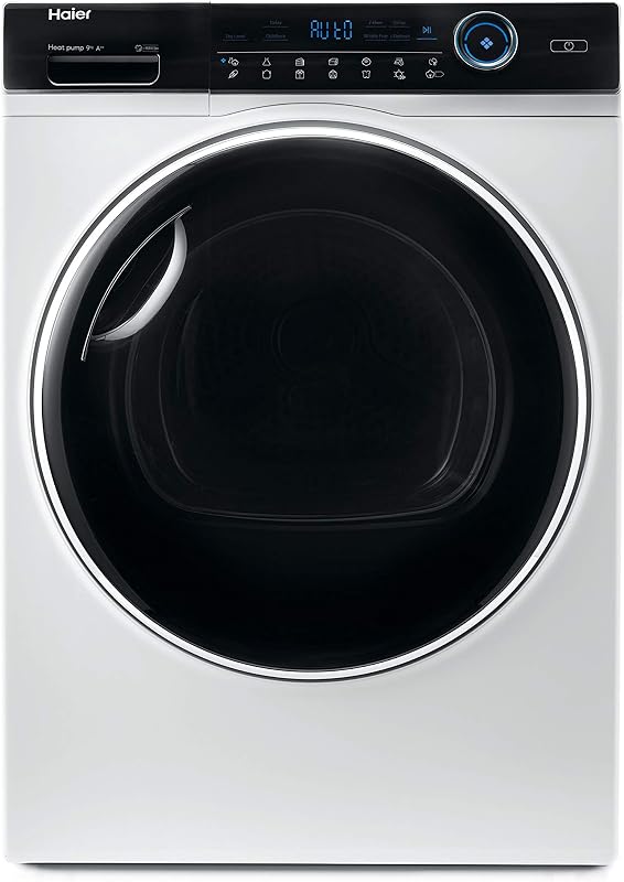 I-Pro Series 7 HD90-A2979-S- Secador com bomba de calor de 9KG, função de vapor I-Refresh, função antirrugas, tanque de água, partida atrasada, motor inversor, 14 programas