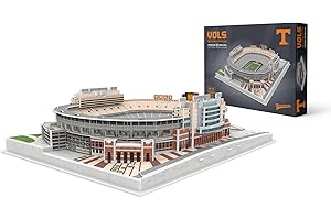 PRO-LION Pro Lion 3D Jigsaw Puzzle of Tennessee Volunteers Stadium - 95 Pieces | 2 Hour Build Time | Home of Tennessee Volunteers | NCAA College Football Gifts for Boys, Men & Kids Aged 8 & Up | Sports Fans