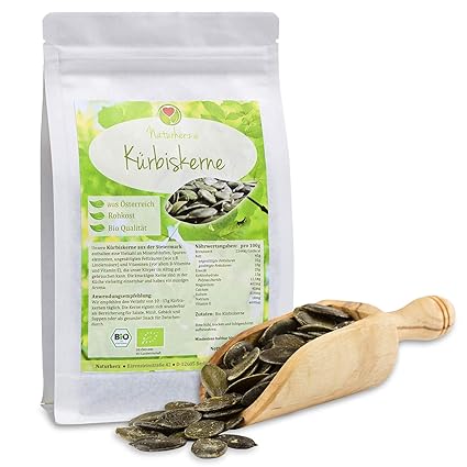 Naturherz Bio Kürbiskerne vom Bio-Bauernhof in der Steiermark 1kg (1000 g)