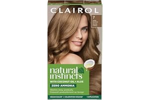 Clairol Natural Instincts Demi-Permanent Hair Dye, 7 Dark Blonde Hair Color, Pack of 1