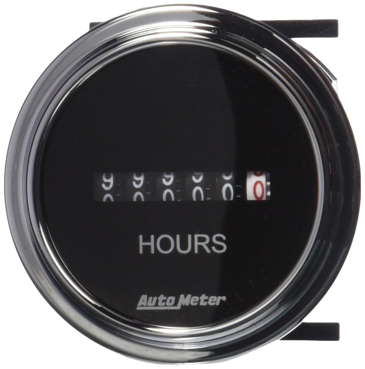 Auto Meter 2587 Traditional Chrome Electric Hour Meter Gauge Amazon.in
