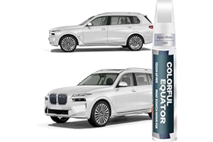 SNSIR Alpine White(300) Touch Up Paint for BMW, Car Paint Pen Scratch Repair Two-In-One Touch Up Paint, Premium Car Scratch Remover for Deep Scratches