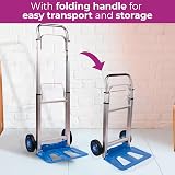 Neo Heavy Duty Aluminium Folding Sack Trolley 100 kg Extendable Handle view 5