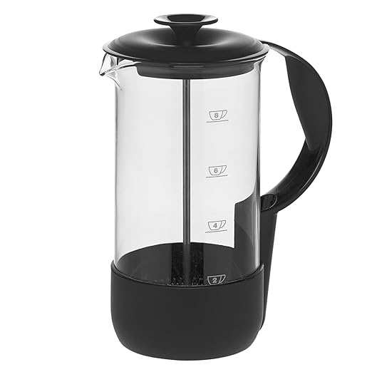Emsa 175140 Cafetera de émbolo, Negro, para para 8 Tazas ...