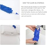 Lomida Microfiber Duster Kit Telescoping Pole 30-81 in Cobweb Ceiling Fan view 7