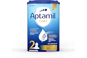 Aptamil Care Stage 2, Milk Based Powder Infant Formula for 6+ Months, Also for C-section born babies, with DHA & ARA, Omega 3 & 6, Prebiotics, Contains No Palm Oil, 28.2 Ounces, Packaging May Vary