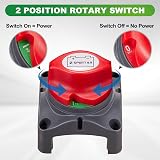 Spurtar Battery Isolator Switch 12V 24V 48V 275A Master Kill Switch view 6