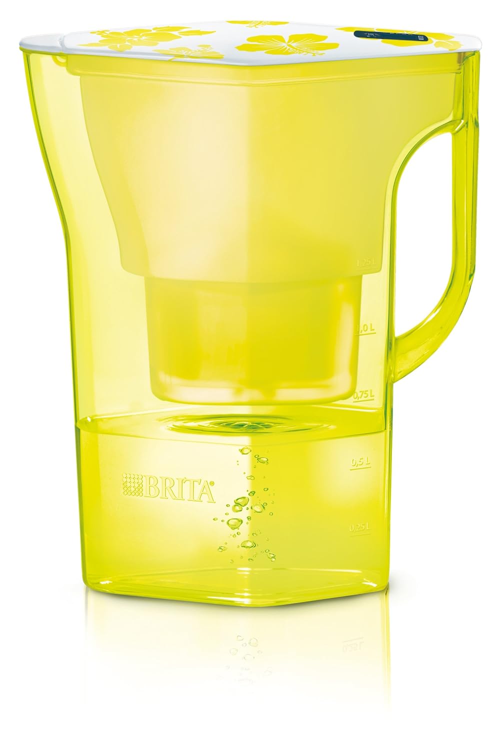 BRITA 056 025 Caraffa Filtrante, Giallo Prezzi offerta