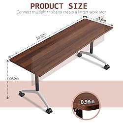 SOIUDNEB Conference Table,Wooden Folding Conference