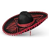 Dress Up America Sombrero Hat for Kids and Adults - Traditional Fiesta Costume Hats