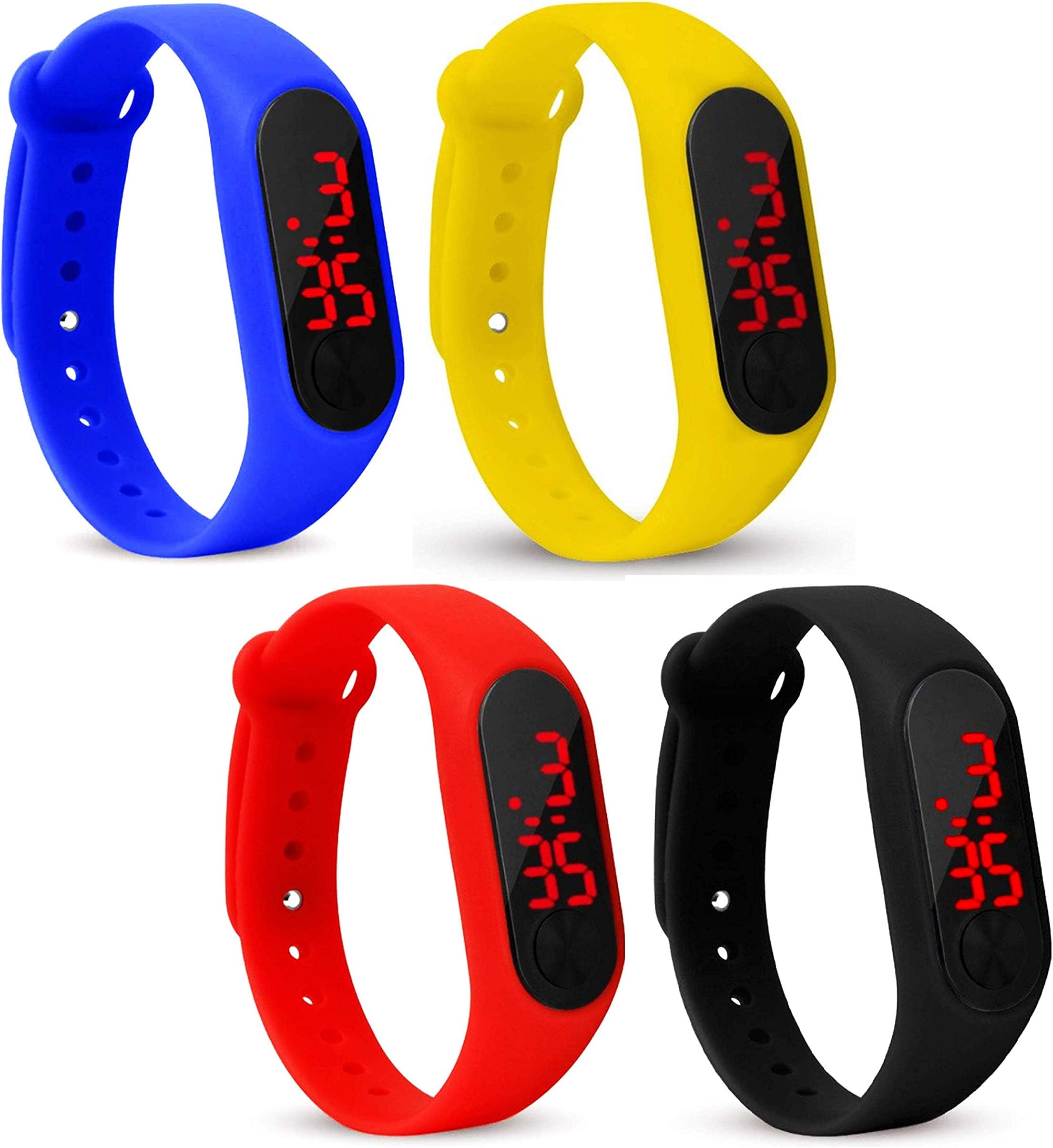 Styllent Digital Multi Colour Watch Combo for Boys 21