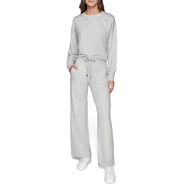 Karl Lagerfeld Jeans, Women's Box Logo Sweatpants Regular Fit