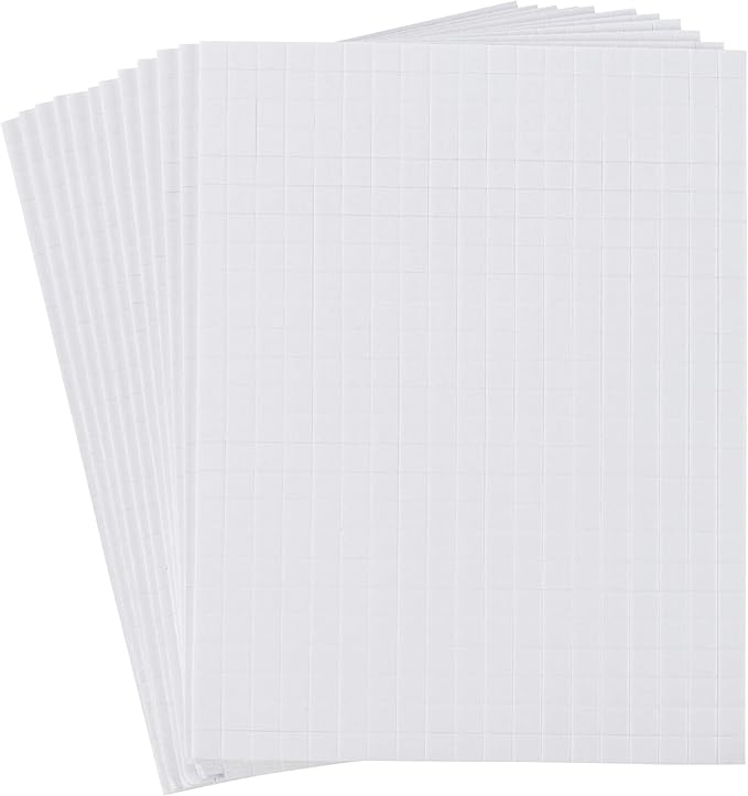 Self Adhesive 3D Mounting Squares (0.2 in, 12Pack, 5700