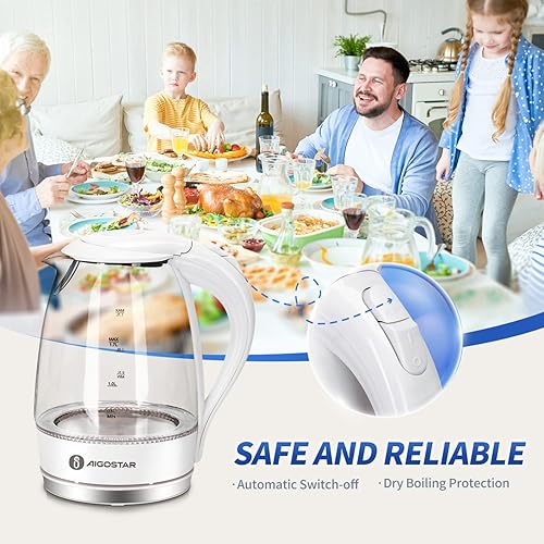 Mueller Electric Kettle CHEFMAN Electric Kettle 1500W Hot