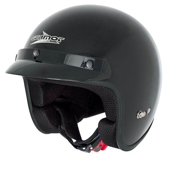 Germot GM 100 Jethelm XS (53/54) Schwarz