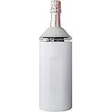Vinglacé Wine Bottle Insulator | Stainless Steel | Double Walled | Vacuum Insulated | Tritan Plastic Adjustable Top | Keeps W