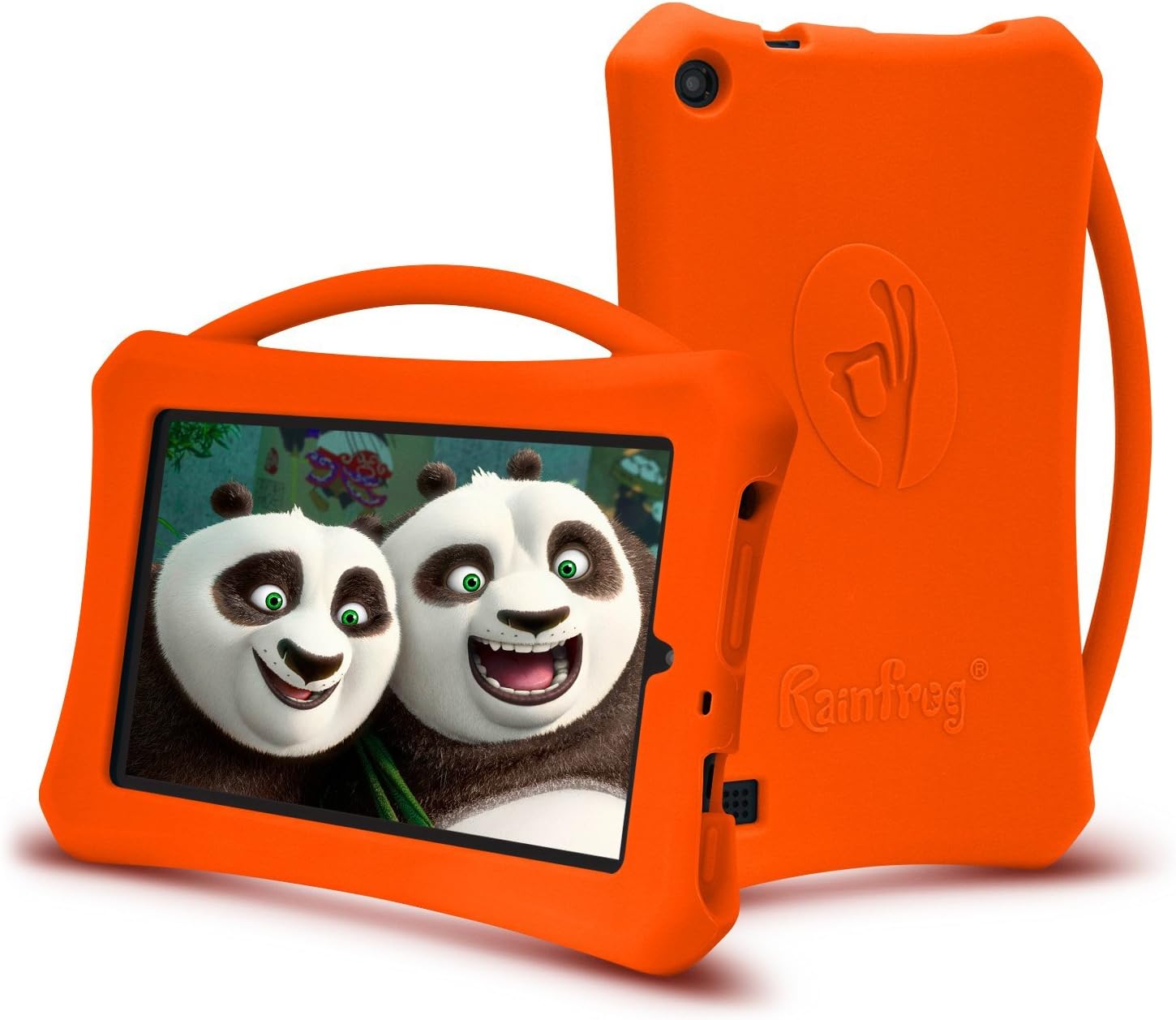 Armera Fire 7 Tablet Case with Handle (5th Generation, 2015 Release) Lightweight Shockproof Kids Safe Durable Protective Silicone Cover for Fire 7 Tablet