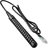 GRILLME 1300W Titanium Fully Submersible Portable Electric Immersion Water Heater,Bucket Water Heater,Seawater Heater for Fish Tank,Seawater Aquaculture,100% Protection Against Seawater Salt Corrosion