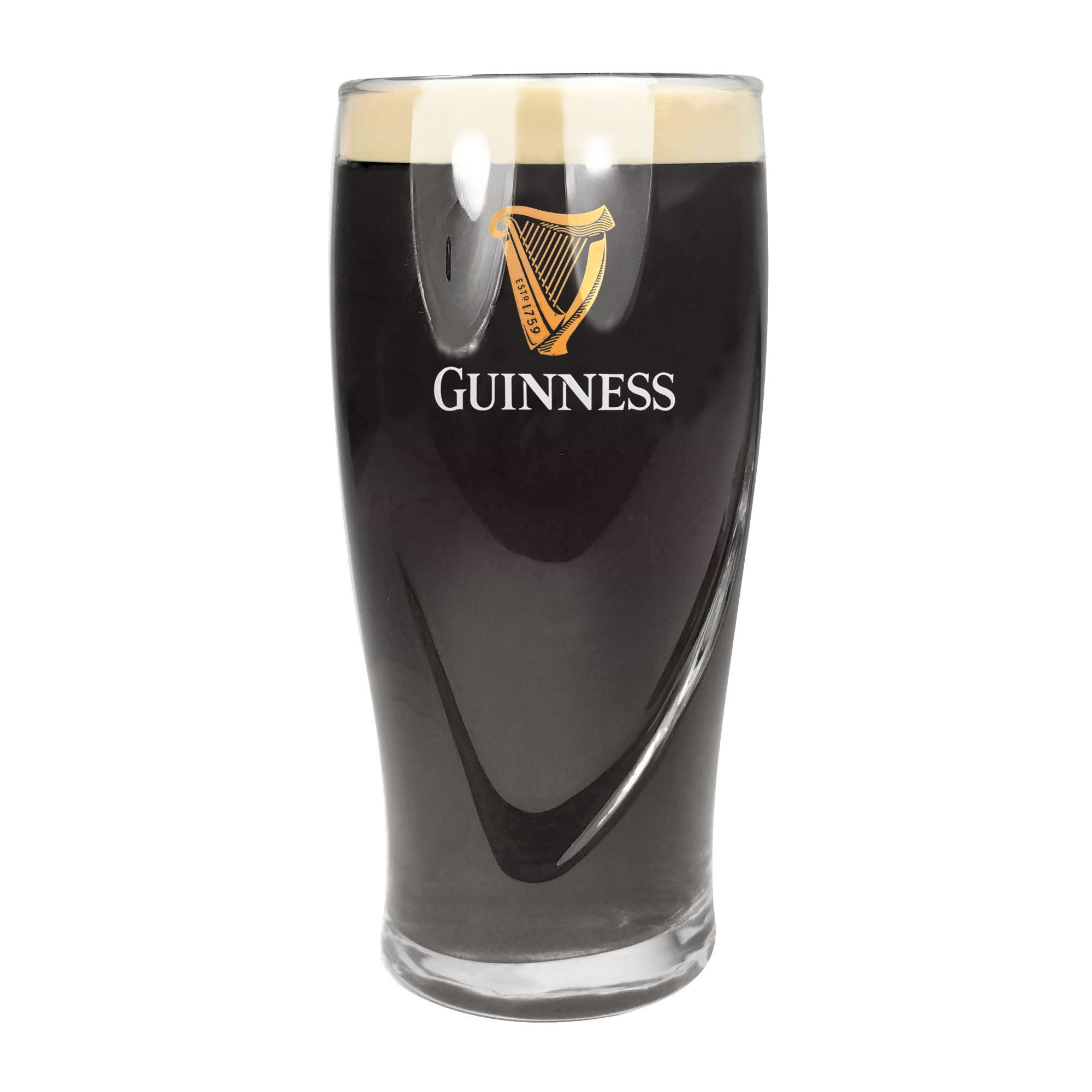 Stoviglie Guinness Half Pint Glasses Livery Design by Guinness Casa e