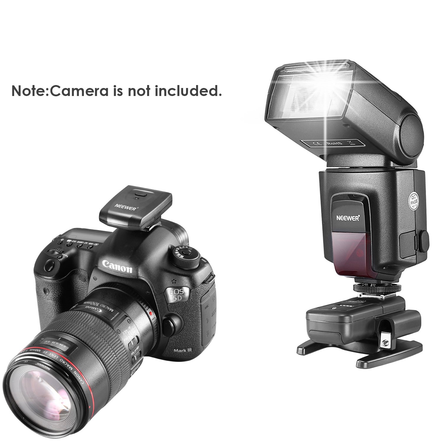 Neewer TT560 Flash Speedlite with CT16 Wireless Trigger and Hard