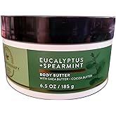 Bath and Body Works Eucalyptus Spearmint Aromatherapy Body Butter 6.5 Ounces