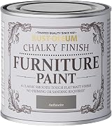 Rust-Oleum Mid Grey Chalky Furniture Paint Anthracite 125 ml view 7