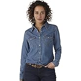 Wrangler Women's Denim Snap Shirt
