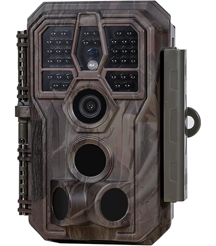 GardePro E8 Fotocaera Da Caccia WiFi Bluetooth Con App 64P 1296P H.264 Vidéo Fototrappola