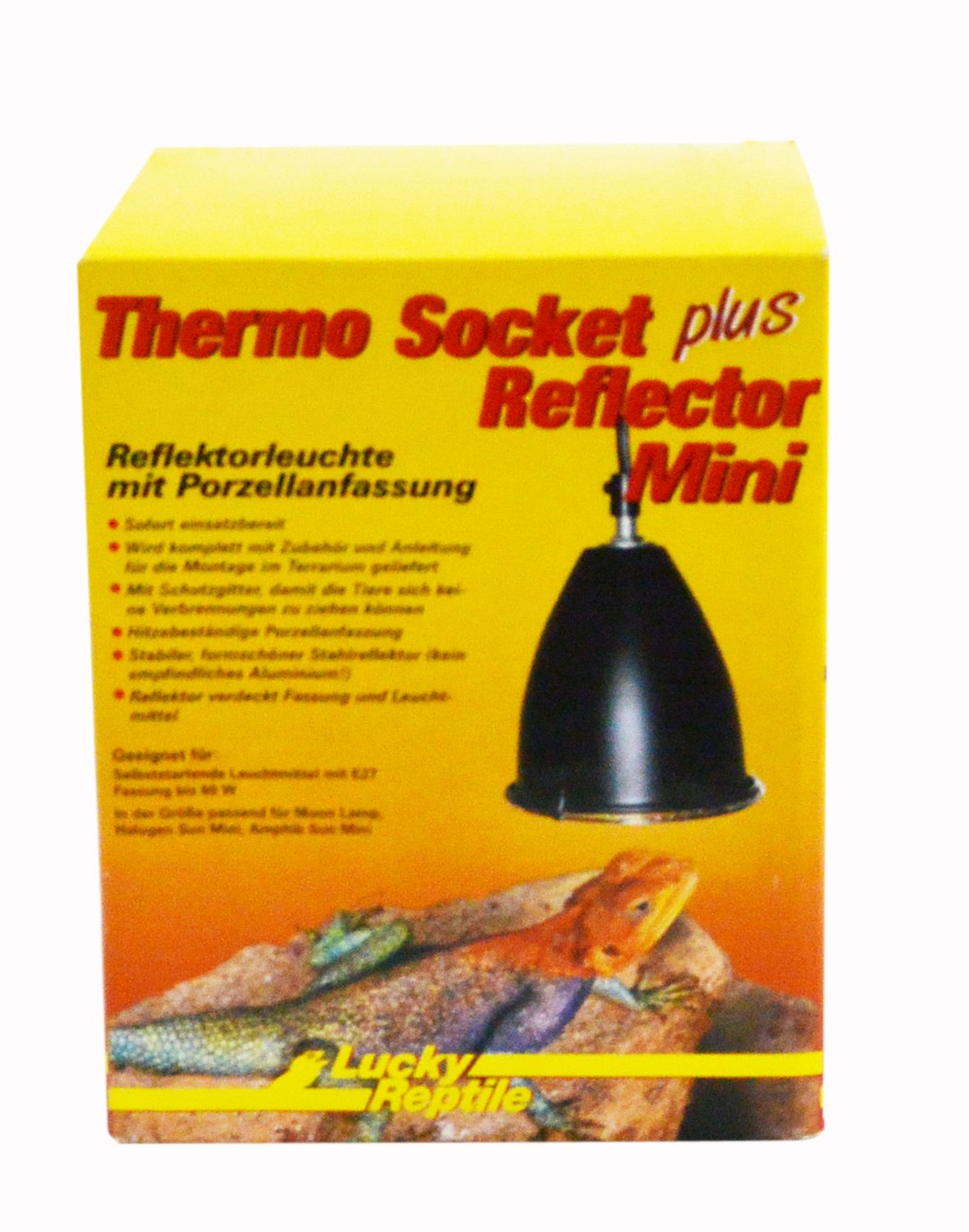 Lucky Reptile HTR-3 ThermoSocket Plus Reflector, Mini