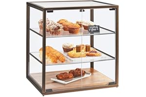 Cal-Mil 3610 Square Bakery Case, 23.25" Height, 21" Width, 17" Length, Vintage