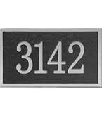 Personalized Metal Address Sign House Number Sign Indoor Outdoor TMS615 - View #6