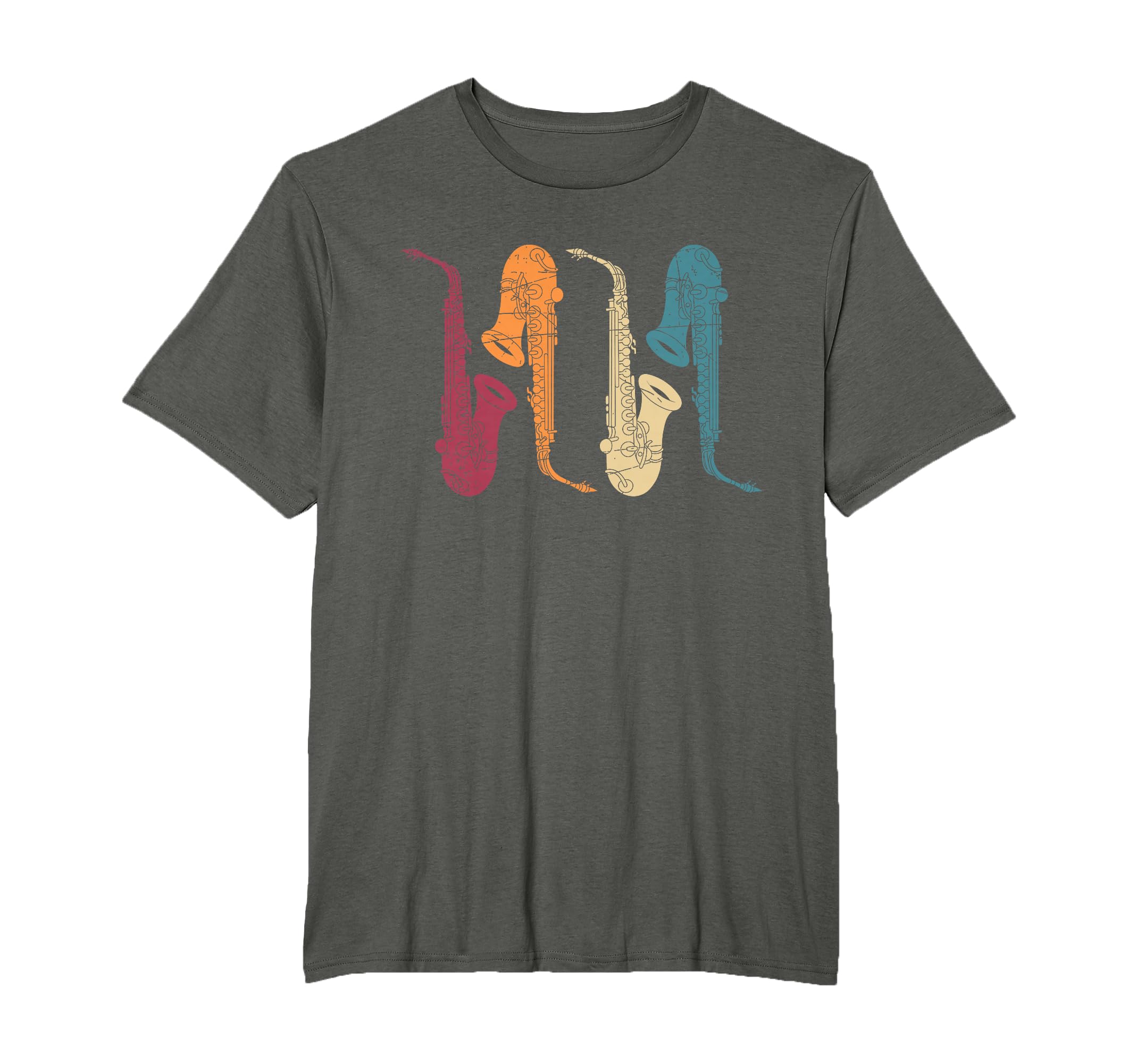 Saxophonist Jazz Musician Sax Player Retro Saxophone T-Shirt