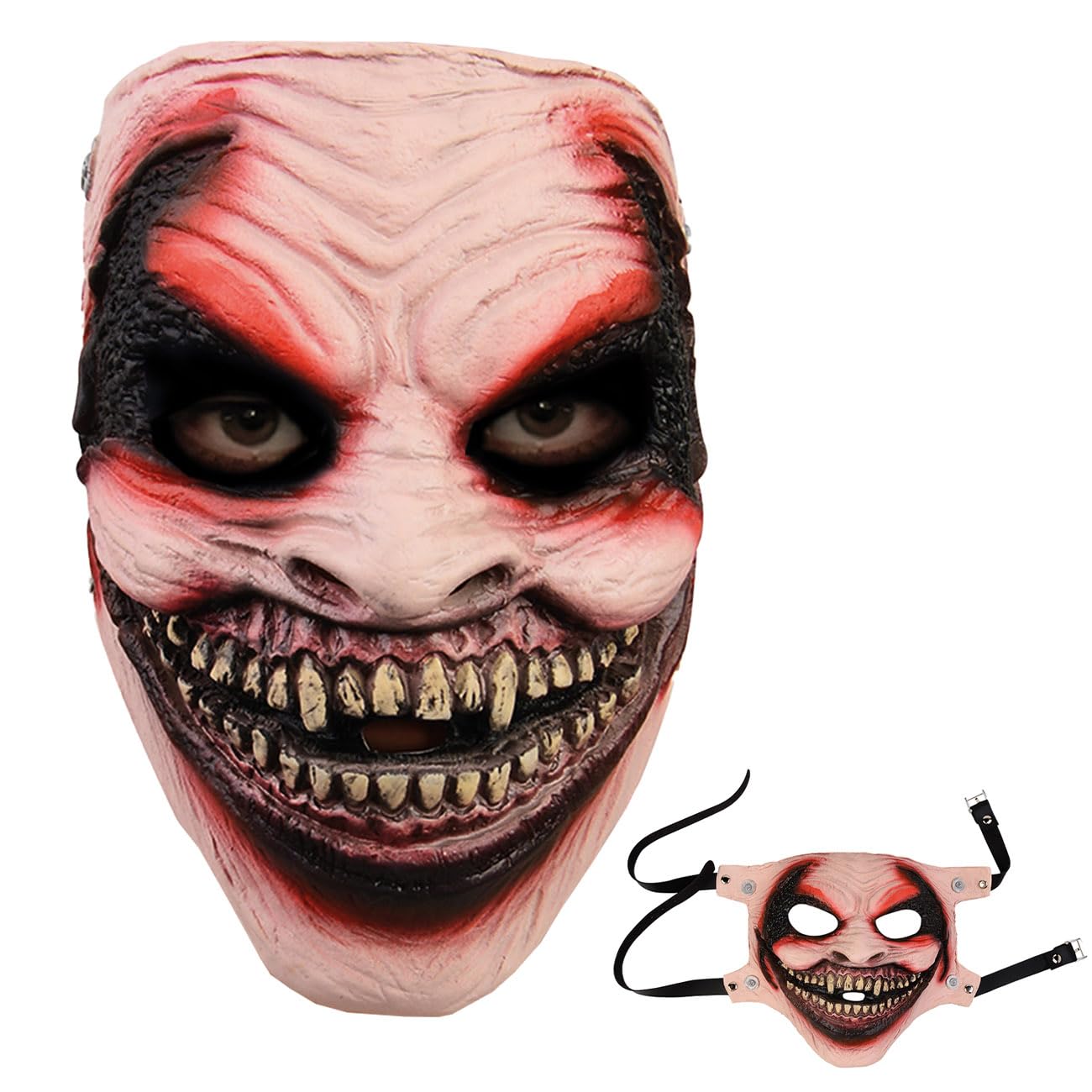 Latex Mask® | Scary Face Mask | Halloween Disguise for Adult | Resistant and Comfortable Latex | 100% Horror & Scary | Halloween, Carnival, Cosplay | OriginalCorner®