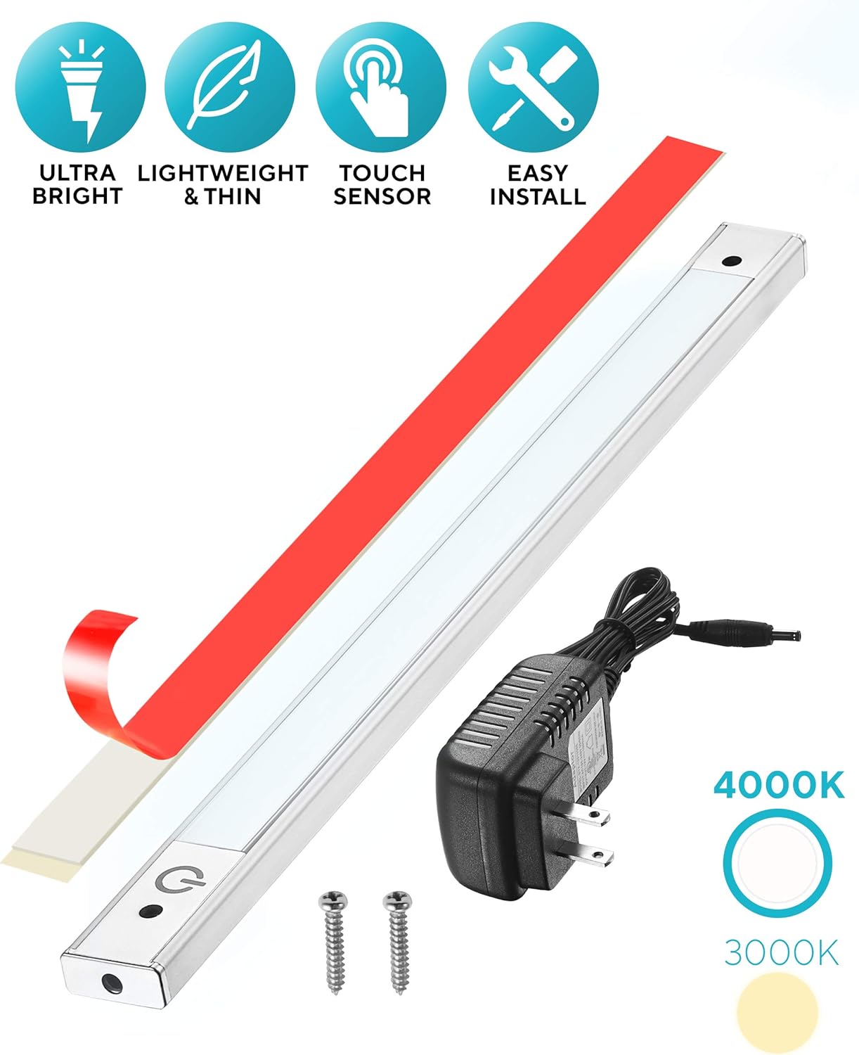 12 Inch Under Lighting 4000K Under Counter Lighting and Under