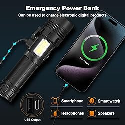 Smicho Rechargeable flashlights, 900,000