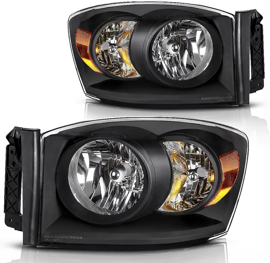 Headlight Assembly for 20062008 Dodge Ram 1500 2500 3500 Pickup