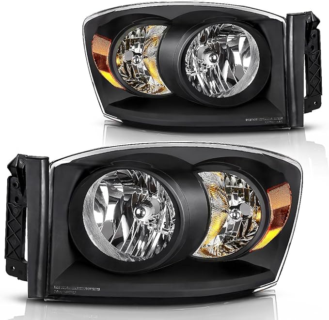 Headlight Assembly for 20062008 Dodge Ram 1500 2500 3500 Pickup