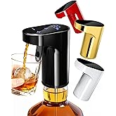 Precision Electric Whiskey & Cocktail Dispenser – Smart Pouring Tool Prevents 15% Waste, Adjustable 1‑999ml Dosing, USB‑C Rec