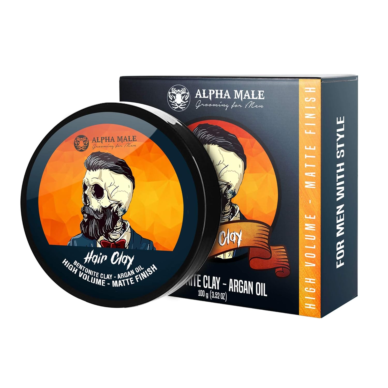 Buy Alpha Male Hair Clay 100 G Online At Low Prices In India