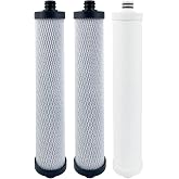 Replacement Filter Set 41400008/41400009 Compatible for Hydrotech Reverse Osmosis System, without membrane