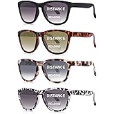 CHOFILORD Bifocal Reading Sunglasses for Women Men 4 Pack Fashion Sun Readers UV400 Protection Outdoor Reading Glasses