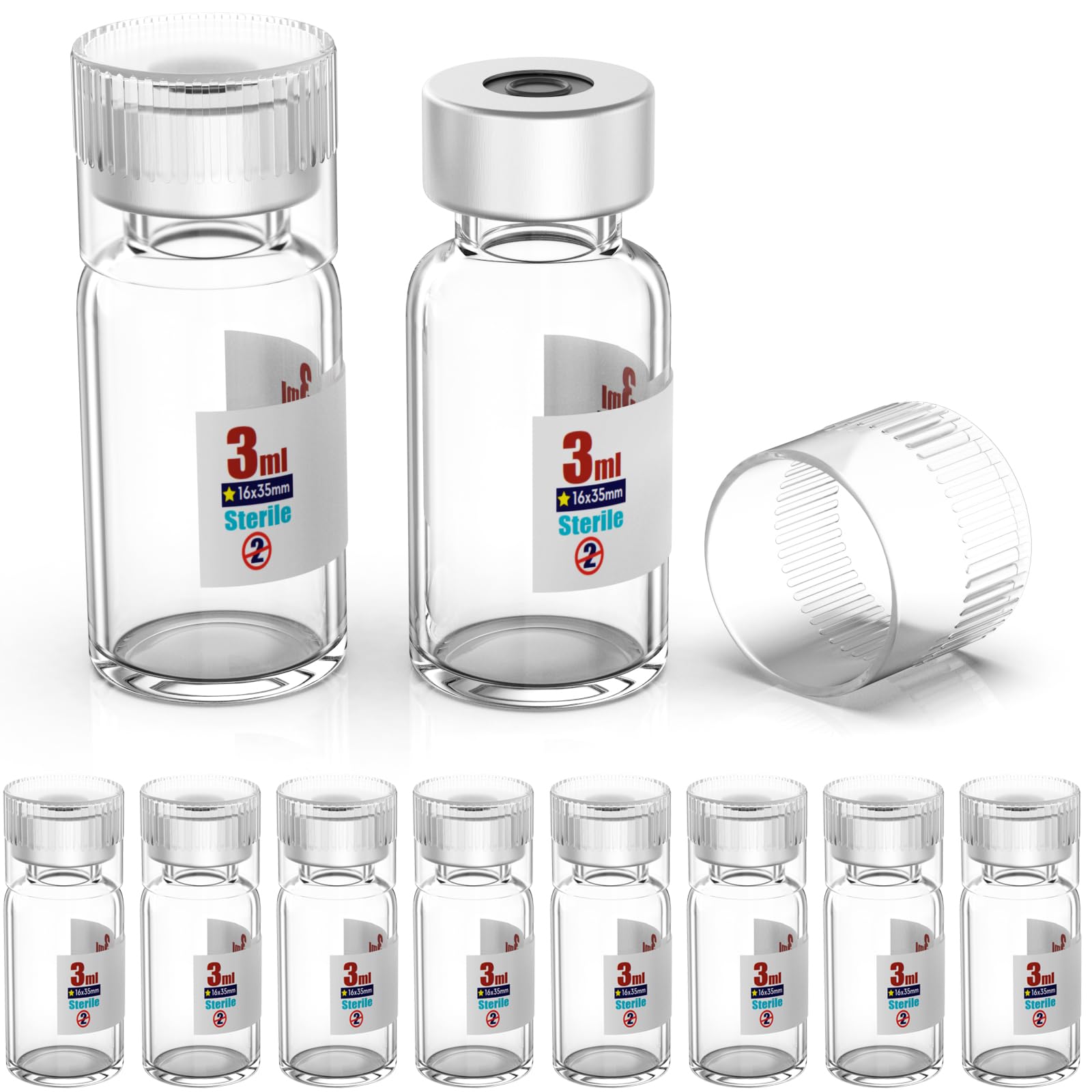 Biomed Solutions Sterile Empty Vial with Reusable