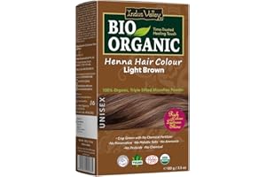 Indus Valley Light Brown Henna Hair Color-100% Pure & Natural