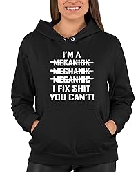Go All Out Large Black Mens I'm A Mechanic But I Ca
