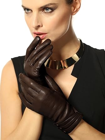 warmen women's leather gloves