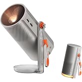XGIMI MoGo 4 Laser Portable Projector with 4 Filters, 550 ISO Lumens | 360&deg; Built-in Stand, Built-in Battery, 2.5H Movie Time, Google TV with Licensed Netflix, 2&times;6W Harman Kardon