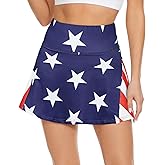 American Trends High Waist Pleated Tennis Skirt with Pockets Skorts Skirts for Women