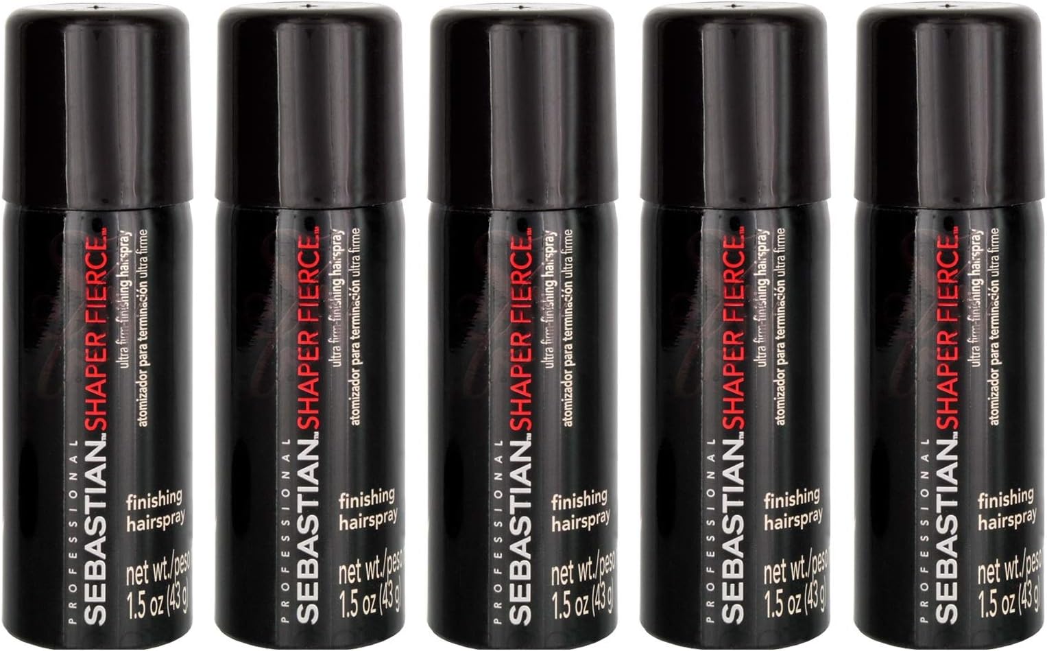 SB Professional Shaper Fierce Hairspray 1.5 oz (43g) 5 Pack