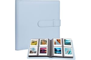 REKEEN 256 Pockets Photo Album for Fujifilm Instax Square SQ1/SQ6/SQ10/SQ20 Camera, Kodak Mini 3 Square,Mini Shot 3 Square, Mini Shot 3 Square Printer, Album for Instax Square Photo, Kodak 3x3 Photo